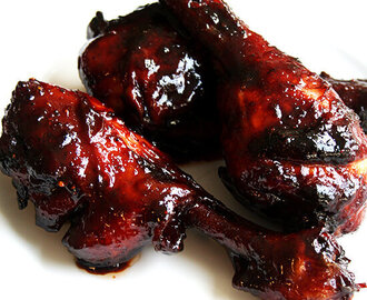 Honey-Soy Chicken Drumsticks, Thighs or Wings