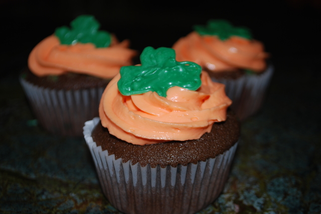 St. Patricks day cupcakes