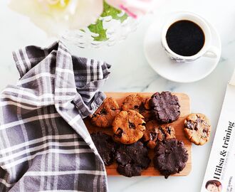 Nyttiga chocolate chip cookies