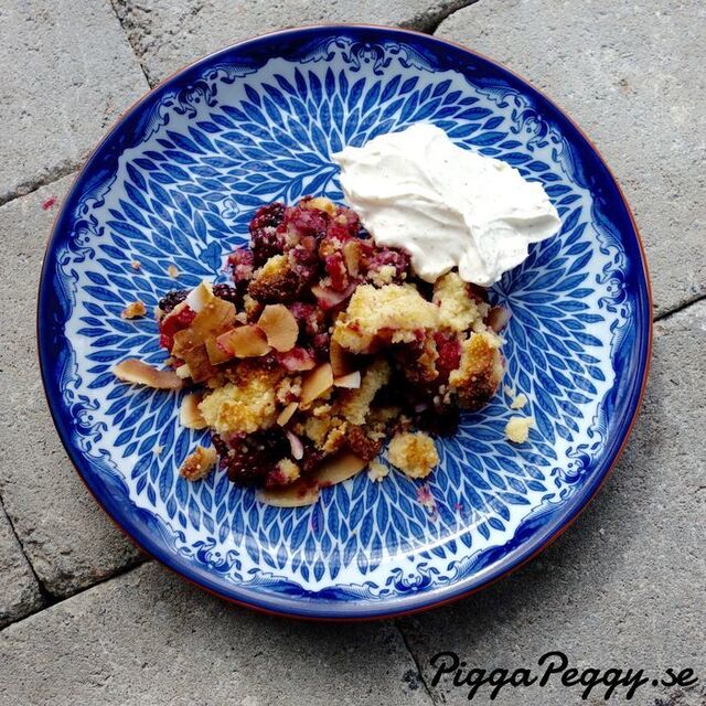 Bärpaj - sockerfri och glutenfri