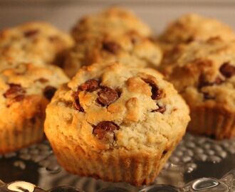 Scones med apelsin och choklad