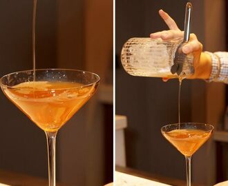 Nomayo – cocktail med Aperol och fläder