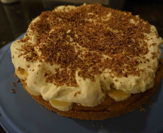 Banoffee pie med julkänsla