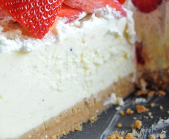 Glutenfri citroncheesecake