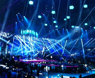 Bilder från Eurovision, genrep inför semifinal 2