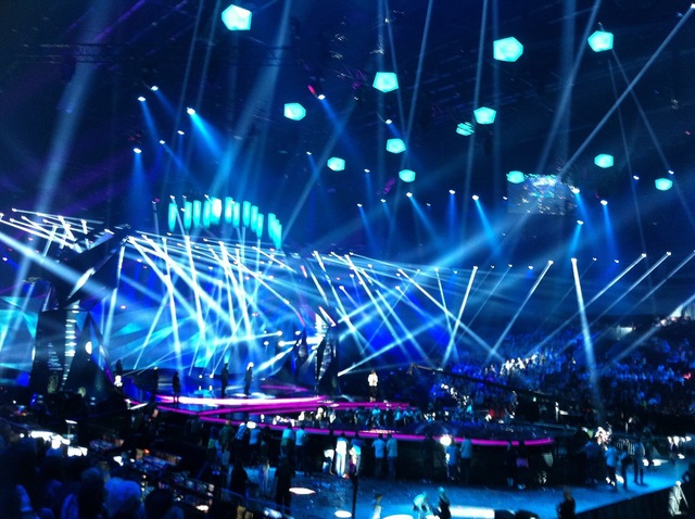 Bilder från Eurovision, genrep inför semifinal 2