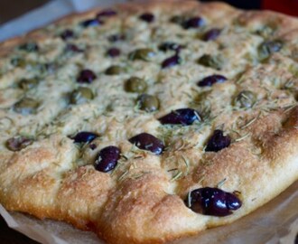 Glutenfri focaccia