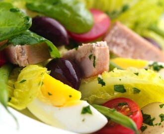 Tonfisksallad Nicoise - inspirerad av vädret!