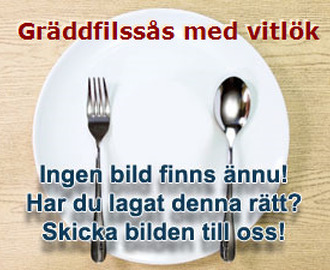 Gräddfilssås med vitlök