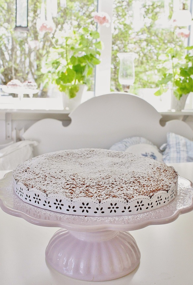 Mjölkchokladkladdkaka med kaffesmak