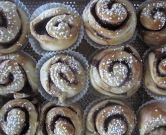 Extra stora kanelbullar