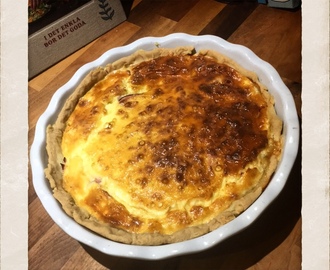 QUICHE LORRAINE - EN KLASSIKER BLAND PAJER