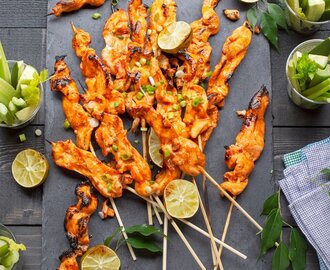 Buffalo Chicken Skewers