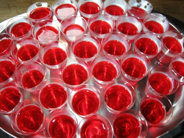 Jello shots