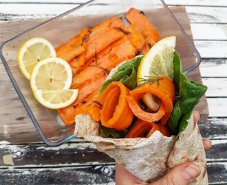 17e luckan Fejk Laxstut - Fake Salmon Wrap