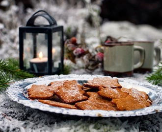 Pepparkakor - Glutenfria, extra kryddiga och krispiga!