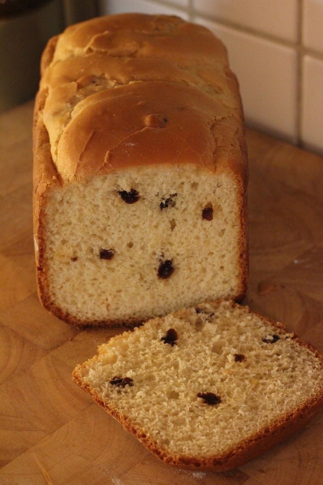 Panettone - gluten och mjölkfri i brödmaskin