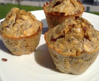 Frukostmuffins - utan vete, mjölk eller socker