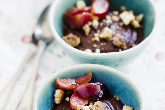 Chokladkräm med vaniljplommon