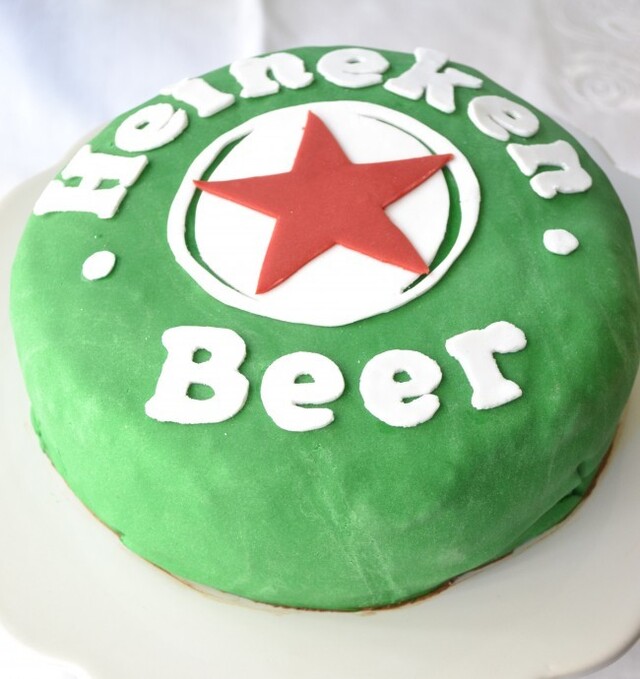 Heineken tårta