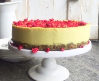 Oemotståndlig Raw Citroncheesecake