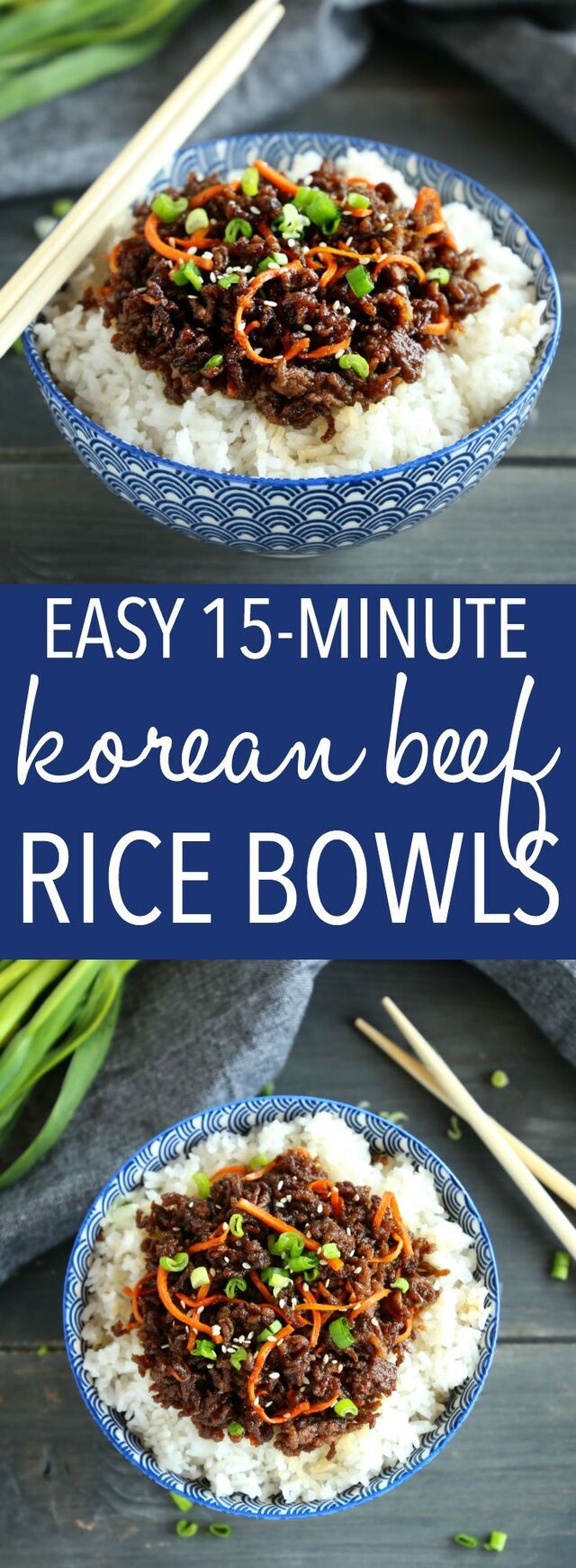 Easy Korean Beef Rice Bowls | Recipe | Healthy weeknight meals, Rice bowls recipes, Beef recipes