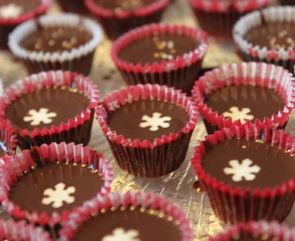 Ischoklad med smak av pepparmint