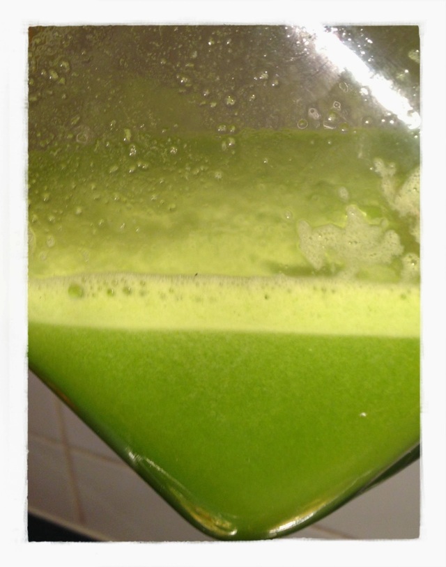 Grönt är skönt i juicefabriken