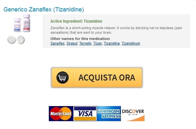 Sconto Tizanidine 4 mg Generico * Sconti e spedizione gratuita Applicata * Consegna in tutto il mondo (3-7 giorni)