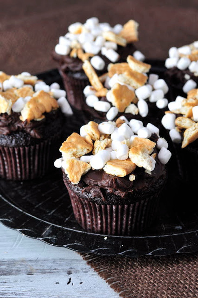 Rocky road cupcakes!