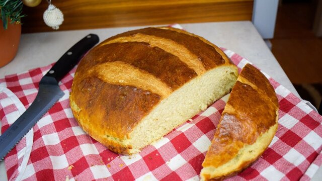 Napravite domaći hleb za 5 minuta kao iz najbolje pekare  (Homemade bread Eng sub)