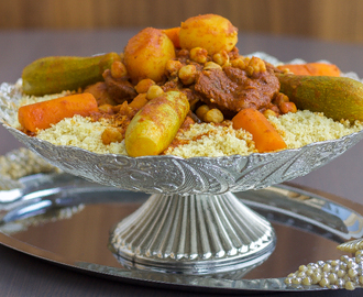 Couscous med lamm eller kyckling