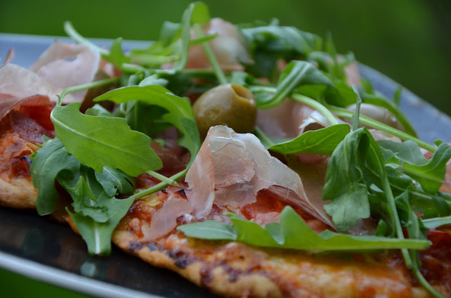 Pizza på grillen!