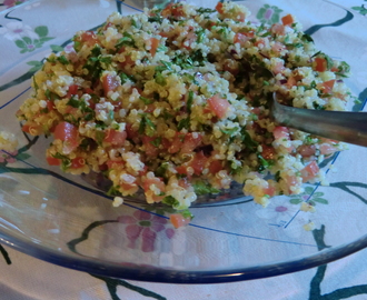 Glutenfri tabbouleh med quinoa