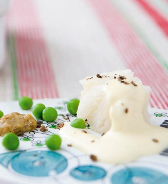 Lutfisk med béchamel och de klassiska tillbehören