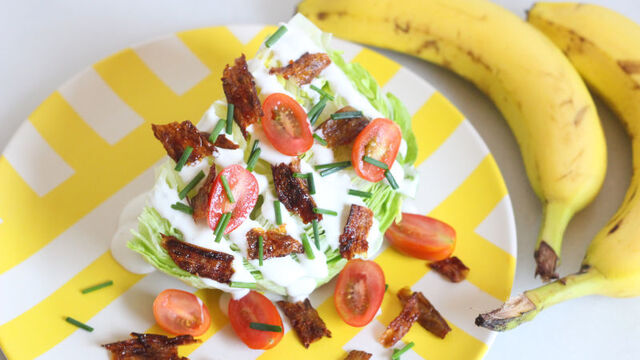 This Bacon Is Bananas (Peels, That Is)