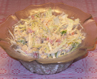 Crabstick coleslaw à-la Anderstam