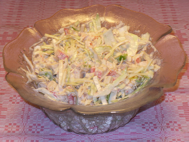 Crabstick coleslaw à-la Anderstam
