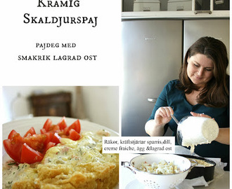 Recept på krämig skaldjurspaj