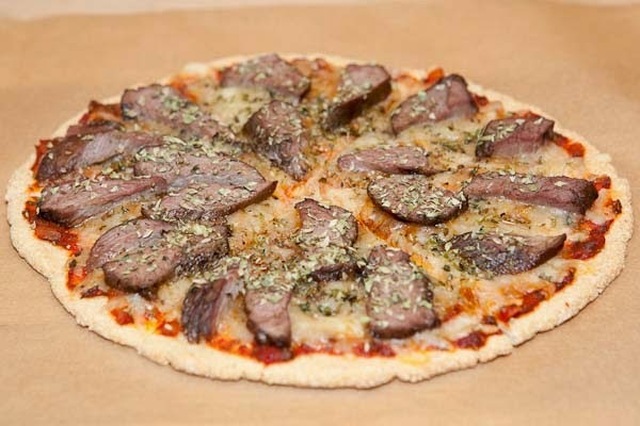 Rund pizza (LCHF)