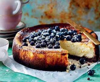 New York blueberry cheesecake