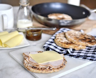 Snabbt pannbröd med morot (glutenfritt)