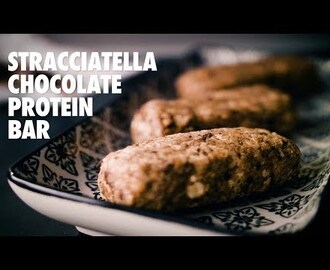 Gymgrossisten Kitchen - Stracciatella Chocolate Protein Bar