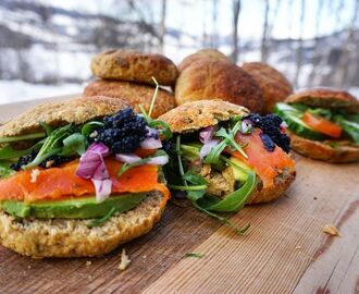 Kikärtsbröd - Chickpea bread