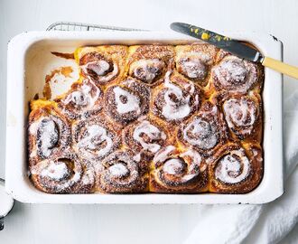 Sticky buns med saffran