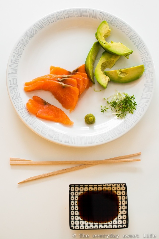 5:2 och underbar sashimi