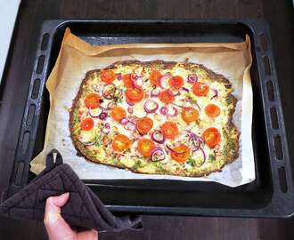 Broccolipizza – recept och kommande kostvecka