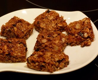 Jamie's fruity flapjack (energibar)