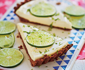 Frozen key lime pie