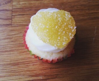 Minicupcakes med Citronfrosting